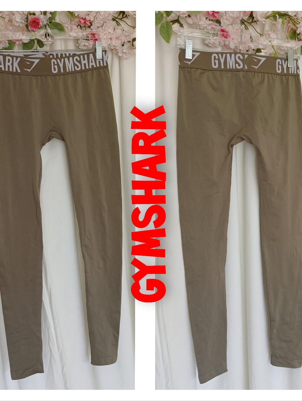 Gymshark Brown High-Waist Leggings